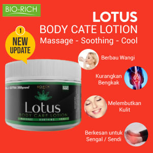 BIORICH Lotus Body Care Skin Softening Lotion | Bio Rich Lotion Body Care Lotus Extract 350ml