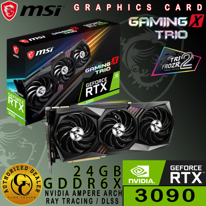 MSI Nvidia Geforce RTX 3090 GAMING X TRIO 24GB GDDR6X 384-bit