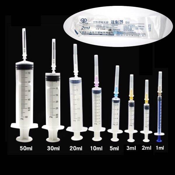 Refill Ink Disposable Syringe With Needle SLIP TIP Plastic Injector ...