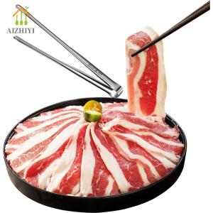 【New Arrival】 Stainless Steel Grill Tongs for BBQ and Cooking Durable Kitchen Utensils with Non-slip Grip