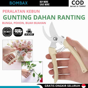 Gunting Daun & Ranting Multifungsi Bahan Stainless Steel Warna Putih