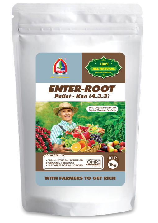 Phân bón hữu cơ nhập khẩu Bỉ giúp đất tơi xốp, cải tạo hệ sinh thái đất ...