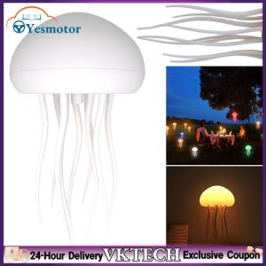 【Local Shipment】Kids Night Light Jellyfish Pendant Lamp with Voice Activation and Type-C Charging Cute Bedroom Decor