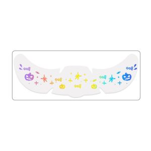 PHANT Waterproof Halloween Makeup Stickers Long Lasting Body Art Bloodstain Blush Stickers Moon Cute Freckle Tatto Stickers Adults Children Use