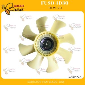 QUEENBEE 400mmx17mmx50mm 8blades MITSUBISHI 4D30 4D31 CANTER Radiator Fan Blade ME015740 GSK
