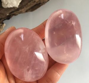 Purple Crystal Palmstone Dark Purple Crystal Thumb Worry Stone Stress Relief Energy Crystals Energy Stone Palm Stone Decoration Ornament Gift