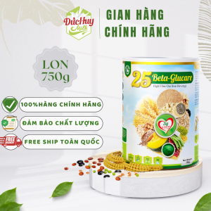 Sữa bột 25 Beta Glucare 750g (Dinh dưỡng xanh cho người tiểu đường)