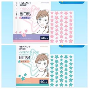 40PCS Pentagram acne patch Waterproof Acne Pimple Patches Hydrocolloid Stickers Blemish Treatment Skin Care Acne Repair Suitable All Skin Mild Non-irritating Acne Patch
