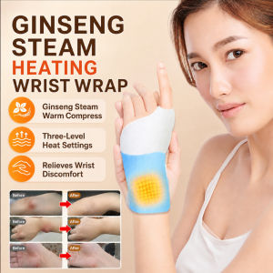 【⚡Ship In 24H⚡】 Heat Therapy Wrist Brace Wrap Steam Warm Support for Relaxation