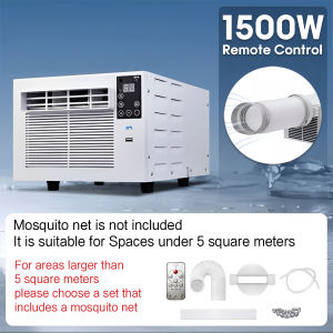 3500W Portable Air Conditioner Mini Air Cooler Tent Air Conditioner Smart Control With Mosquito Net For Camping Mini Aircon