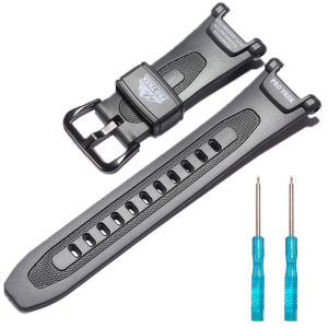 Dây Đeo Phụ Kiện Đồng Hồ Cho Casio Protrek Prg-240/240T/40 /40T Pathfinder Series Đồng Hồ Đeo Tay Cao Su Dây Đeo Thể Thao Nam Vòng Đeo Tay Không Thấm Nước