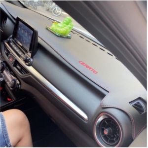 Thảm Taplo Da Cacbon và nhung HONDA CRV đời 2019 - 2022 Cao cấp chống nóng chống trơn trượt