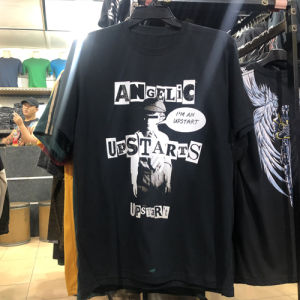 Kaos Angelic Upstarts Band Tshirt Bahan 100% Cotton