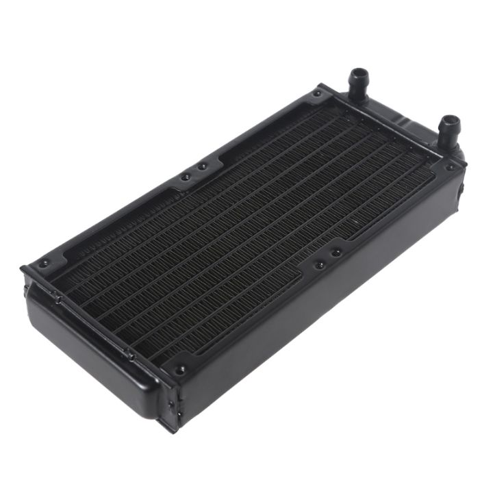 👍【Ultra low price】Water Cooling Computer Radiator 10 Pipe Aluminum Heat Exchanger Liquid Cooling