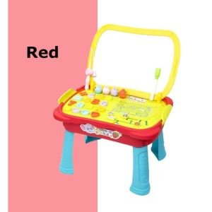 Ready Stock 8in1 Multi-Function Building Blocks Table For Kids Learning meja mainan kanak kanak kids Drawing Board
