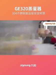 Joyoung Steamed Egg Egg Boiler 304 Stainless Steel Household Automatic Power-off Timing Double-Layer Small Electric Steamer Break