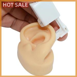 🔥🔥🔥dingdaocunz 1X Silicone Ear Model Practice Tools Ear Stud Display Tool Body Jewelry