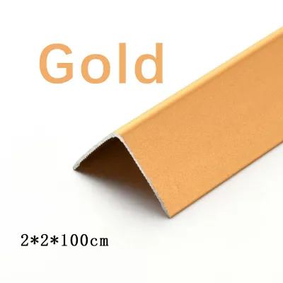 Aluminum Alloy Edging Strip Decorative Tile Anti-Collision External Corner Line Self-Adhesive Corner Protection Strip