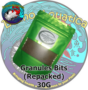 Watchupong - Granuled Bits 30g 50g 100g for Molly | Betta Fish | Gold Fish | Juvy