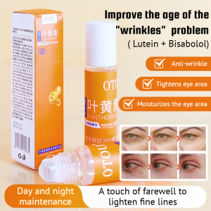 💕Quickly Absorbed💕Lutein Eye Essence Oil Relieves Eye Fatigue from Staying up Late Reduces Dark Circles Roller Ball Massage Eye Oil叶黄素眼部精华油