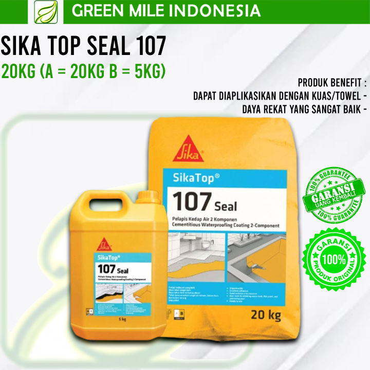 Sika top 107 pelapis anti bocor 2 komponen 20kg sikatop Green Mile Indonesia
