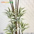 Pohon Artificial Tanaman Hias Song Of India T170 Variasi Warna Kuning & Putih Latex Cover Eceng Gondok Handle Dekorasi Ruangan Kantor Aesthetic. 
