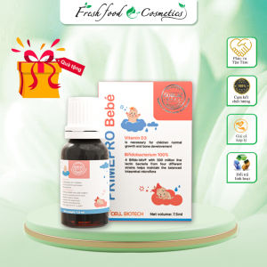 Men vi sinh PRIMEPRO Bebé tiêu hóa bổ sung lợi khuẩn hỗ trợ tăng trưởng và phát triển chiều cao cho bé - freshfood &cosmetic