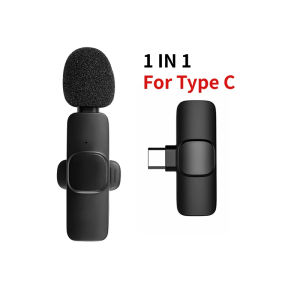 YIBAO LENTIVEN Wireless Mikrofon dengan Clip on Wireless microphone Mikrofon