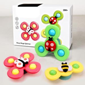 Đồ chơi con quay spinner vui nhộn đồ chơi xoay tròn dính tường giải trí cho bé