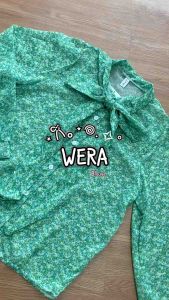 LEONNA - WERA BLOUSE SIFON WANITA ATASAN KOREAN STYLE KASUAL