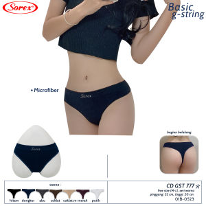 SOREX 777 G-STRING RAJUT WANITA