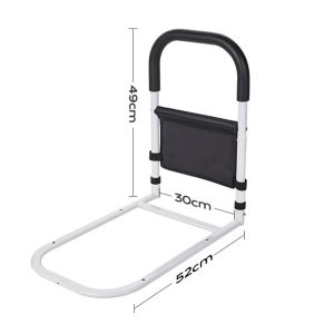 SG Ready Stock Bedside Guard Rail Anti-Fall Safety Handrail Bedside Handrail Bed Guard Storage Pouch Elderly Pregnant