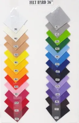 Hard Felt Cloth by Yard