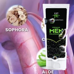 JUTAY ESSENTIALS PREMIUM MEN ENLARGING GEL - Get the Size and Performance You Desire with Manual
