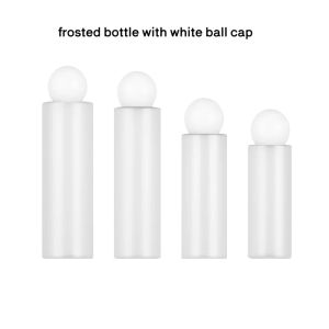 10/30pcs 100/120/150/200ml EmptyCosmetic Toner Bottle Moisturizer/ Makeup Remover Bottle  Clear/ Frosted Water Bottle