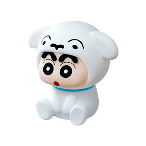 100% Authentic Crayon Shin-chan Night Light Atmosphere Light Silicone Pat Light Desk Bedside RSC011/TL01
