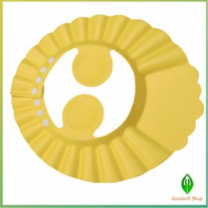 สำหรับสระผมเด็ก หมวกอาบน้ำ กันน้ำ ปิดหูปรับได้  Baby waterproof shampoo cap