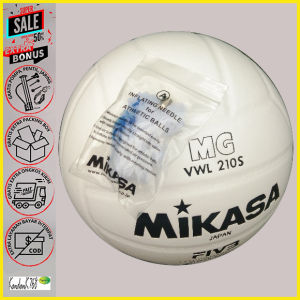 MIKASA Bola Voli VWL210S ORIGINAL / Bola Volly MIKASA Asli Import Free Jaring Pentil & Pompa