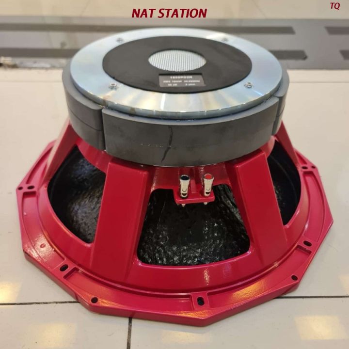 Speaker Komponen 18 Inch type PD 1850 Double Magnet MERAH EDITION / Coil 5 Inch / 2000 - 4000 Watt