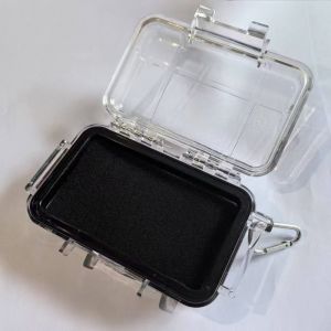 FWFHTP Transparent Camping Box ABS Shockproof Sealed Storage Box Durable Professional Waterproof Toolbox