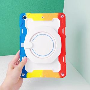 Suitable for Xiaomi pad5 Pen Tray Handheld Case Xiaomi 5 Silicone Anti-drop Tablet Case with Rotating Stand