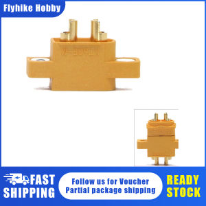 AMASS XT60E-M Mountable XT60 Male Plug Connector 4.23g For Racing Models Multicopter Fixed Board DIY Spare Part