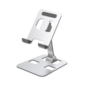 Giá đỡ điện thoại máy tính bảng ipad kim loại siêu mỏng trục xoay 360° gấp gọn tiện dụng