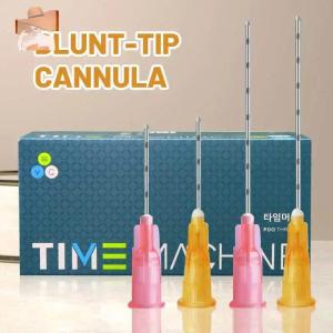Blunt-tip Cannula for filler injection 18G 21G 22G 23G 25G 27G 30G uric acid facial filling nose slight blunt needle