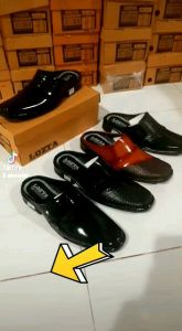 LOZTAQU - Sepatu Pria Dewasa Bustong Selop LOZTA AB315 High Quality