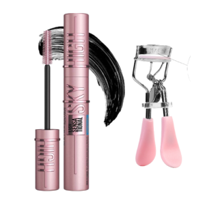 Maybelline Sky High Waterproof Mascara 6ml - Maskara Eye Make up Black Bulu Mata Panjang Tebal Tahan 24 Jam Volumizing Extending Smudgeproof Lengthening