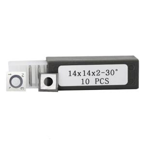 10 cái cacbua gia công công chèn máy cắt xoắn ốc xoắn ốc planer đầu cắt cho chế biến gỗ Lathe-Dụng cụ tiện 14 Mét