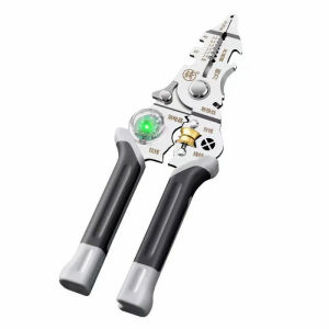 COD+Kirim Dalam 24 Jam/10-In-1 Tang Pemotong Kabel Multifungsi/Tang Listrik Multifungsi untuk Stripping Crimping / Alat Potong Lilit Kabel Otomatis/Alat Tang Alat Perbaikan Kawat/Alat Potong Lilit Kabel Otomatis/Multifunctional Wire Peeling Pliers ﻿