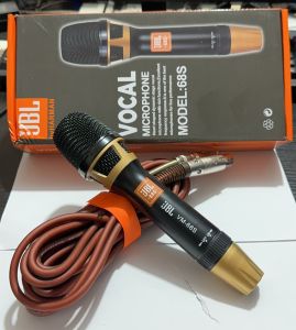 NEW Jbl 68S Professional Vocal Wired Microphone With 7M Heavy Duty Wre for Karaoke and Stage Performance