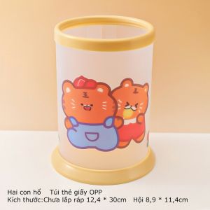 Hộp đựng bút cao cấp để bàn nhiều sắc màu gấp gọn GA625